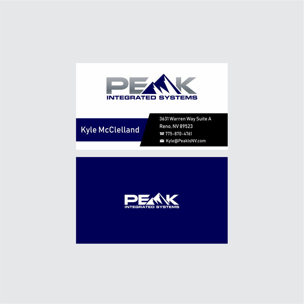 Peak Integrated Systems logo design by Al-fath