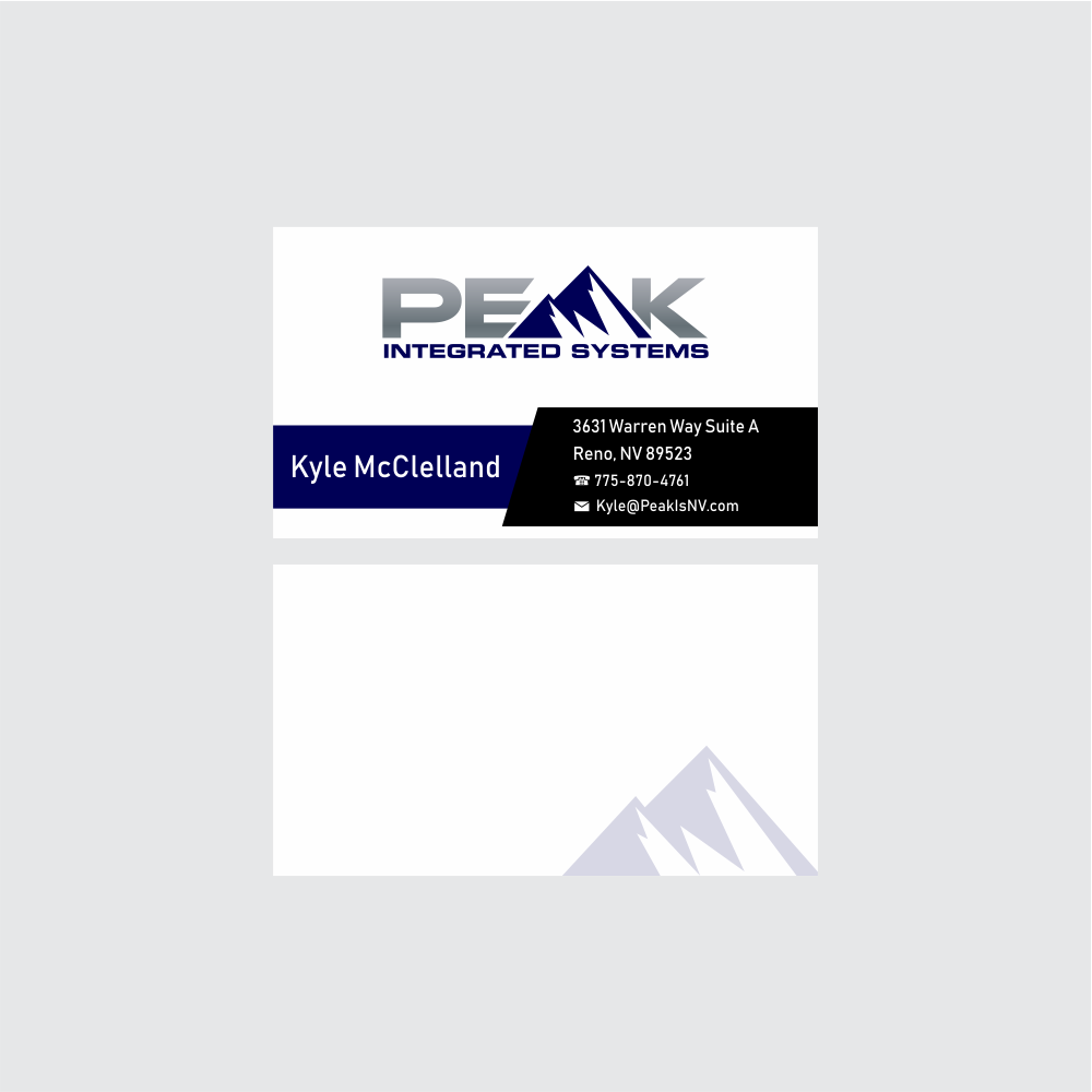 Peak Integrated Systems logo design by Al-fath