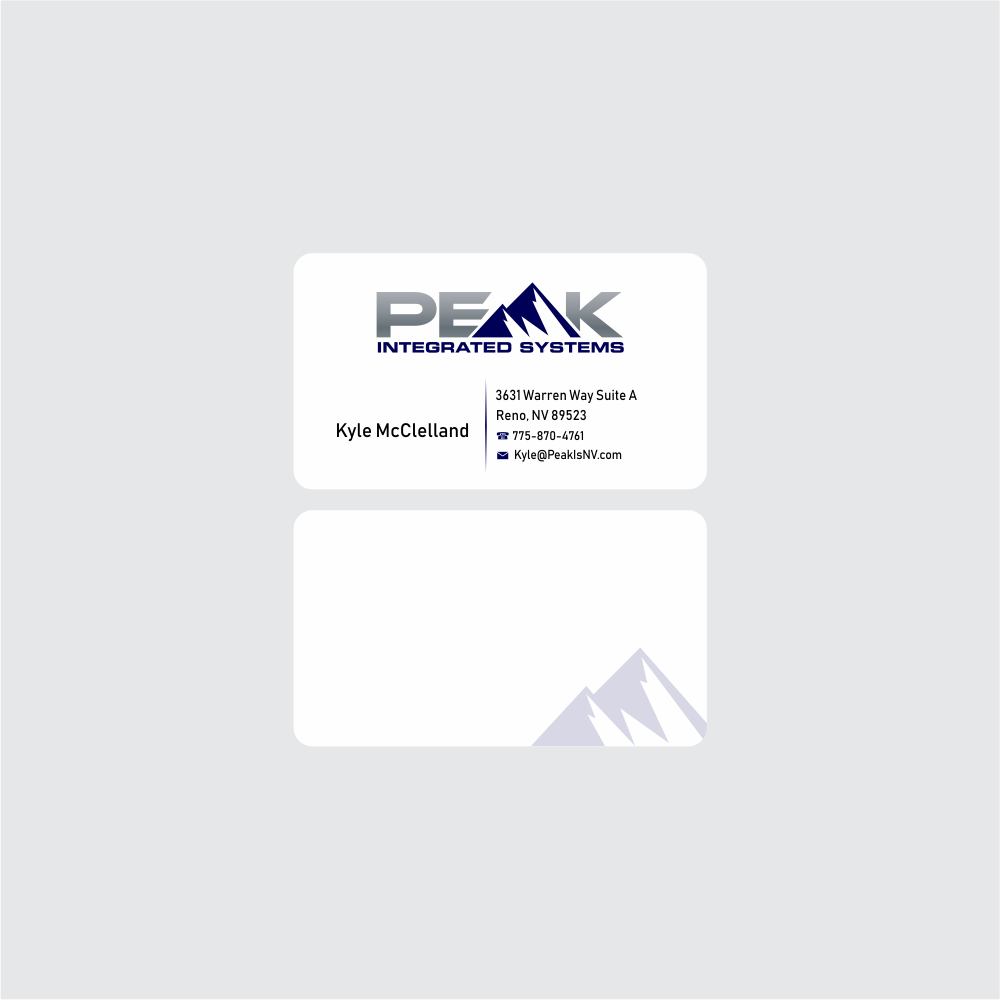 Peak Integrated Systems logo design by Al-fath