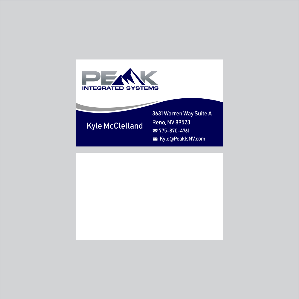 Peak Integrated Systems logo design by Al-fath