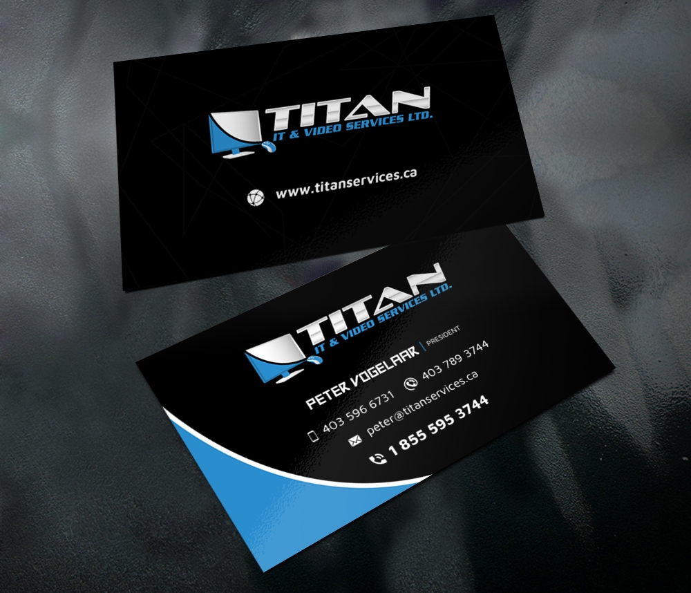 Titan IT & Video Services Ltd. logo design by jsdexterity