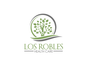 Los Robles Health Care logo design by giphone