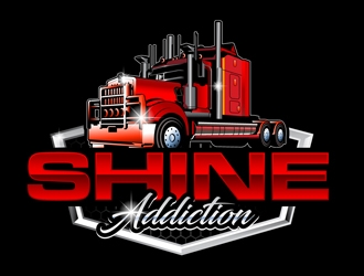 SHINE ADDICTION logo design by DreamLogoDesign