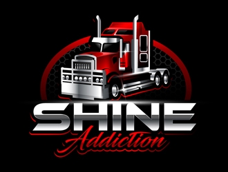 SHINE ADDICTION logo design by DreamLogoDesign
