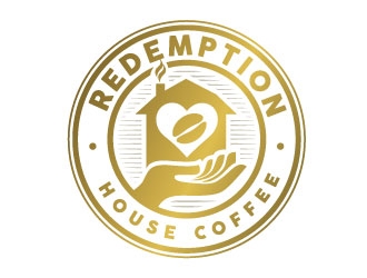 Redemption House Coffee logo design by REDCROW