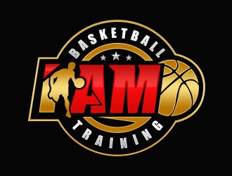 I AM Basketball Training  logo design by Benok