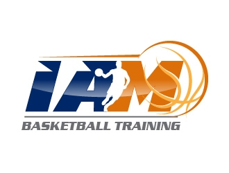 I AM Basketball Training  logo design by usef44