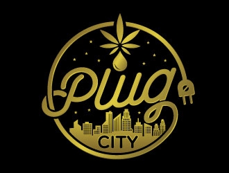 PLUG CITY logo design by REDCROW