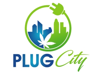 PLUG CITY logo design by PMG