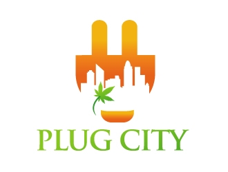 PLUG CITY logo design by PMG
