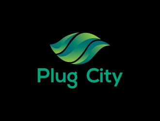 PLUG CITY logo design by dshineart