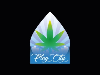 PLUG CITY logo design by defeale