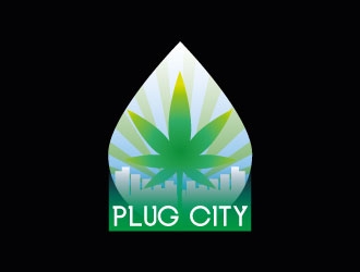 PLUG CITY logo design by defeale