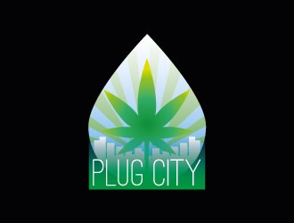 PLUG CITY logo design by defeale