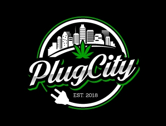PLUG CITY logo design by jaize