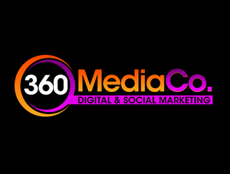 360 Media Co. logo design by kunejo