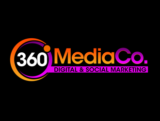 360 Media Co. logo design by kunejo