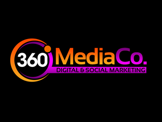 360 Media Co. logo design by kunejo