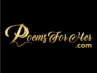 PoemsForHer.com logo design by Suvendu