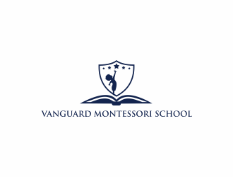 Vanguard Montessori School  logo design by ammad