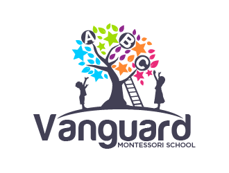 Vanguard Montessori School  logo design by THOR_