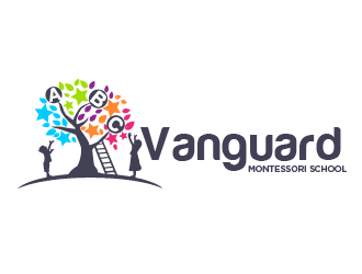 Vanguard Montessori School  logo design by THOR_