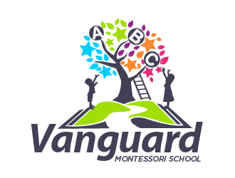 Vanguard Montessori School  logo design by THOR_