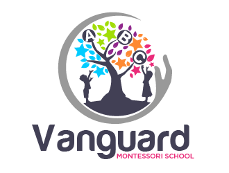 Vanguard Montessori School  logo design by THOR_