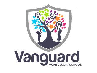 Vanguard Montessori School  logo design by THOR_