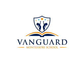 Vanguard Montessori School  logo design by ammad