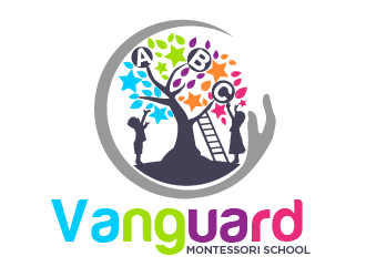Vanguard Montessori School  logo design by THOR_
