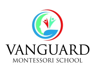 Vanguard Montessori School  logo design by jetzu