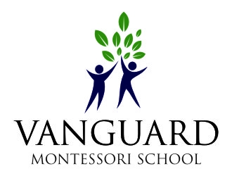 Vanguard Montessori School  logo design by jetzu