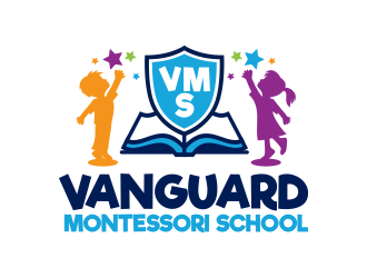 Vanguard Montessori School  logo design by ingepro