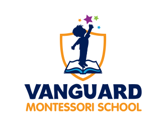 Vanguard Montessori School  logo design by ingepro