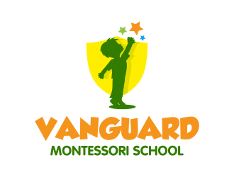 Vanguard Montessori School  logo design by ingepro