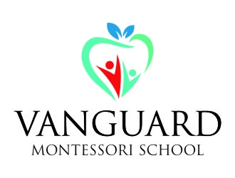 Vanguard Montessori School  logo design by jetzu