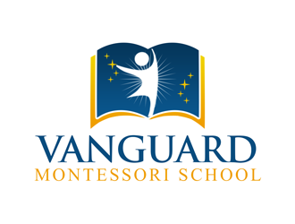 Vanguard Montessori School  logo design by kunejo