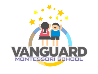 Vanguard Montessori School  logo design by YONK