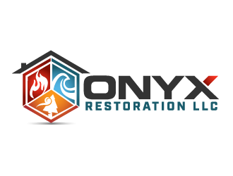 Onyx Restoration LLC logo design by THOR_