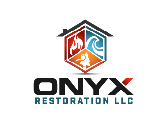 Onyx Restoration LLC logo design by THOR_