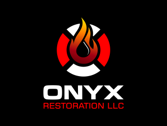 Onyx Restoration LLC logo design by mashoodpp