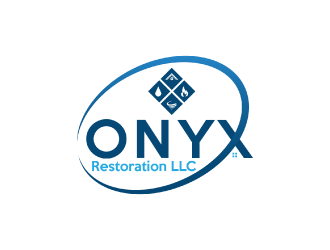 Onyx Restoration LLC logo design by nona