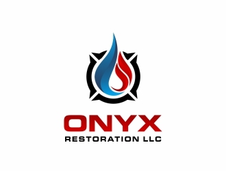 Onyx Restoration LLC logo design by CustomCre8tive