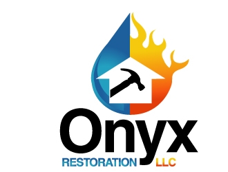 Onyx Restoration LLC logo design by PMG