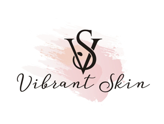 Vibrant Skin logo design by logolady
