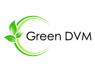 Green DVM logo design by jetzu