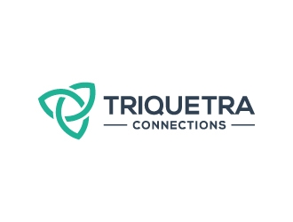 Triquetra Connections logo design by Janee