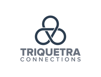 Triquetra Connections logo design by pakNton