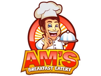 AMs Breakfast Eatery logo design by uttam